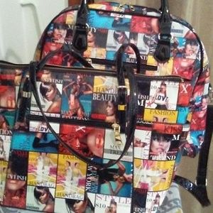 *Free Gift* Trendy Model 2in1 tote and travel bag
